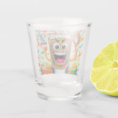 Rave Party Shotglas – levendig Plezier Shot Glas (Achterkant)