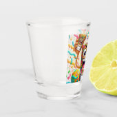 Rave Party Shotglas – levendig Plezier Shot Glas (Links)
