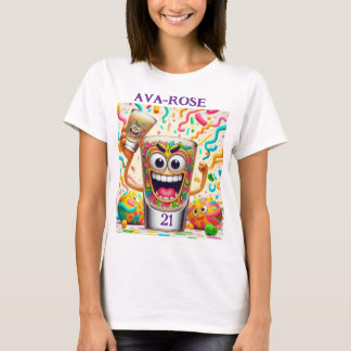 Rave Party Shotglas – levendig Plezier T-shirt