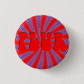 Rave "PLUR" Pin Ronde Button 3,2 Cm