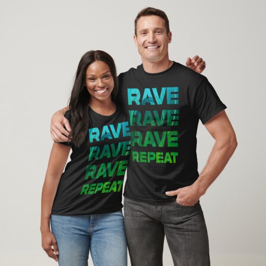 Rave Repena Techno EDM Trance Dubstep DNB T-shirt (Unisex)