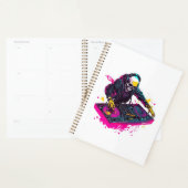 Rave Schedel � EDM Feest Skelet DJ Planner (Display)