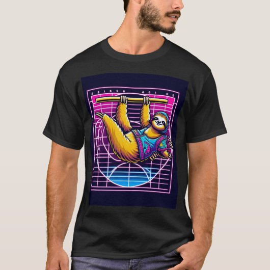 Rave Sloth - Fibonacci T-shirt (Voorkant)