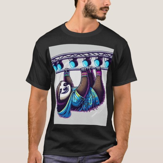 Rave Sloth - Rigger T-shirt (Voorkant)