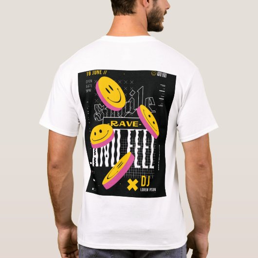 RAVE T-SHIRT (Achterkant)