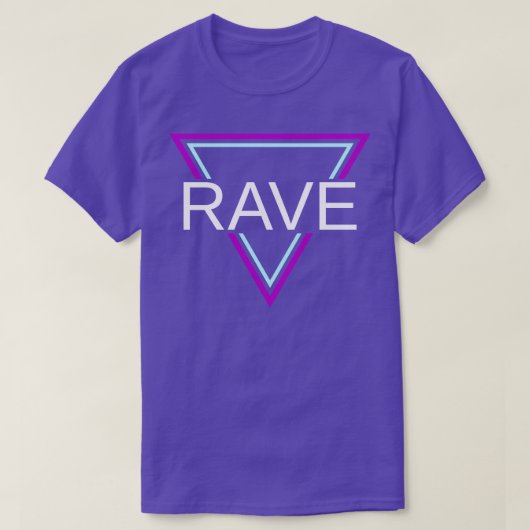 Rave Techno House Party EDM Festival Goa Electro 7 T-shirt (Design voorkant)