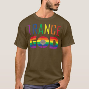 Rave Trance GodPride Love & House Music De hele na T-shirt