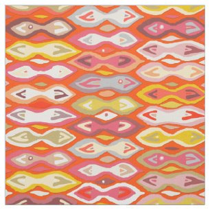 Raveena ikat stof