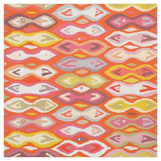 Raveena ikat stof (Swatch)