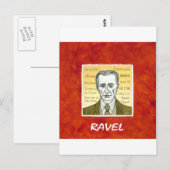 Ravel Briefkaart (Voorkant / Achterkant)