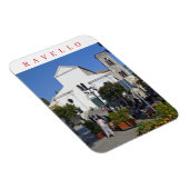 Ravello kerk uitzicht koelkastmagneet magneet (Rechterzijde)