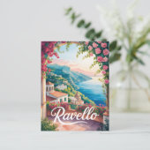 Ravello-waterverf Briefkaart (Staand voorkant)