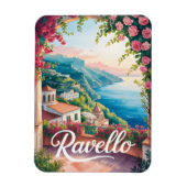Ravello-waterverf Magneet (Verticaal)