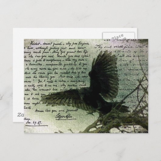 Raven 3 briefkaart (Voorkant / Achterkant)