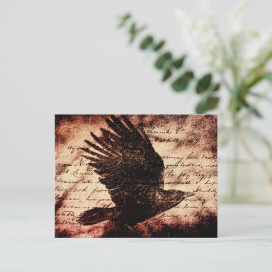 Raven 7 briefkaart (Staand voorkant)