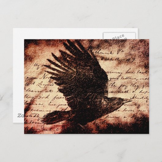 Raven 7 briefkaart (Voorkant / Achterkant)