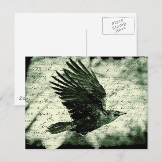 Raven 9 briefkaart (Voorkant / Achterkant)