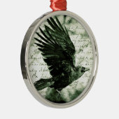 Raven 9 metalen ornament (Rechts)