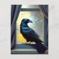 raven aan het raam