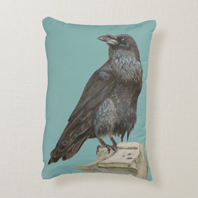 Raven Accent Kussen (Achterkant (Verticaal))
