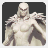 Raven Alternate Vierkante Sticker (Voorkant)