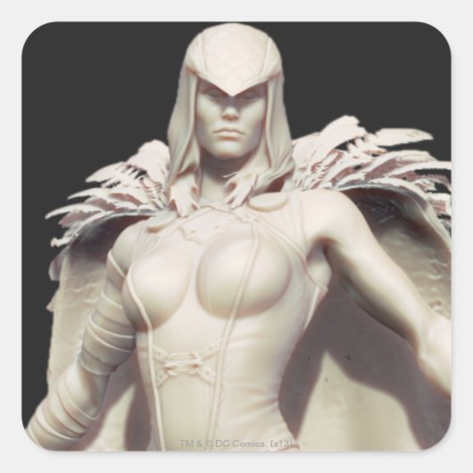 Raven Alternate Vierkante Sticker (Voorkant)