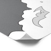 Raven And The Moon Poster (Hoek)