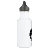 Raven Art Cool Crow Art Sport Bottle Waterfles (Links)