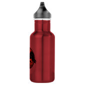 Raven Art Cool Crow Art Sport Bottle Waterfles (Rechts)