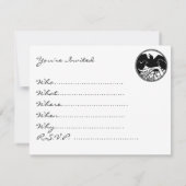 Raven Art Invitalized Native Art Kaart (Achterkant)