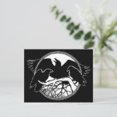 Raven Art Invitalized Native Art Kaart (Staand voorkant)