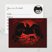 Raven Art Invitalized Native Art Kaart (Voorkant / Achterkant)