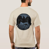 Raven Art Jacket Mannen Raven Crow Art Jackets (Achterkant)