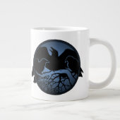 Raven Art Jumbo Mokken Cool Crow Art Cups en Mokke (Rechts)