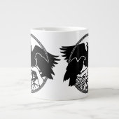 Raven Art Mok Wild Bird Coffee Mok Raven Cup (Voorkant)