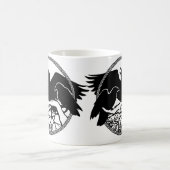 Raven Art Mok Wild Bird Crow Cup Raven Mokken (Center)