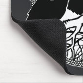 Raven Art Mouspads Cool Crow Art Computer Giften Muismat (Hoek)