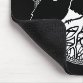Raven Art Mouspads Cool Crow Art Computer Giften Muismat (Hoek)