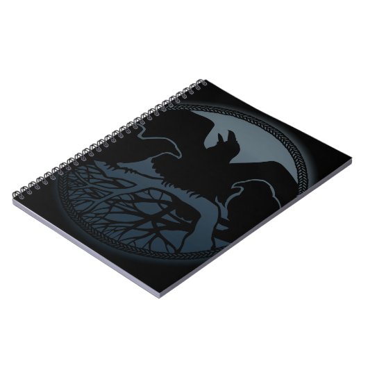 Raven Art Notitieboek Crow Art Journal Book (Linkerzijde)