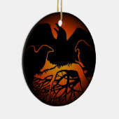 Raven Art Ornament Tribal Raven Decorations Gifts (Rechts)