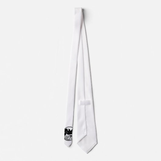 Raven Art Stropdassen Wildlife Crow / Raven Neckti (Achterkant)