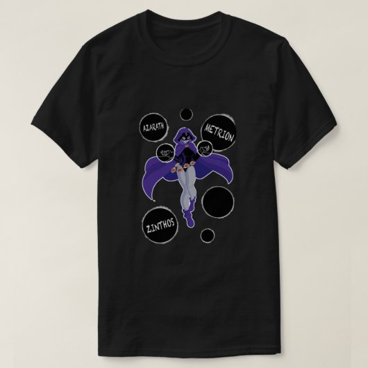 Raven - Azarath Metrion Zinthos Classic T-shirt (Design voorkant)
