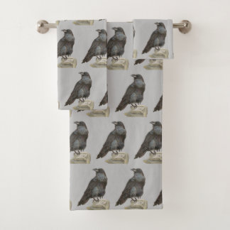 Raven Bad Handdoek