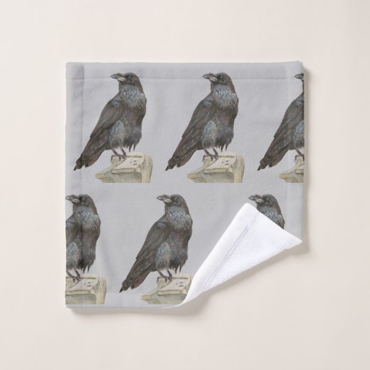 Raven Bad Handdoek (Wasdoekje)