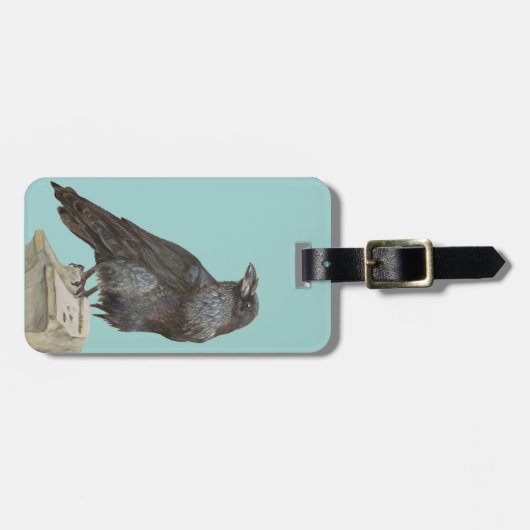 Raven Bagagelabel (Voorkant horizontaal)