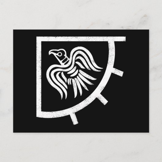 Raven Banner Viking Flag Briefkaart (Voorkant)