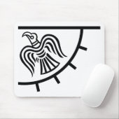 Raven Banner (Viking Flag) Muismat (Met muis)