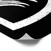 Raven Banner Viking Flag Poster (Hoek)