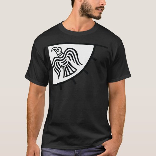 Raven Banner (Viking Flag) T-shirt (Voorkant)