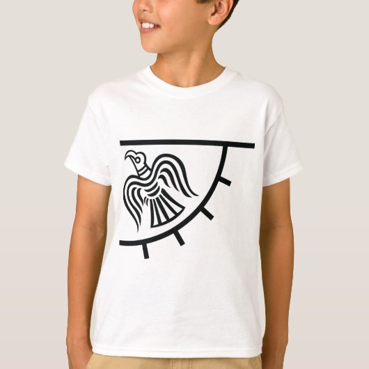 Raven Banner (Viking Flag) T-shirt (Voorkant)